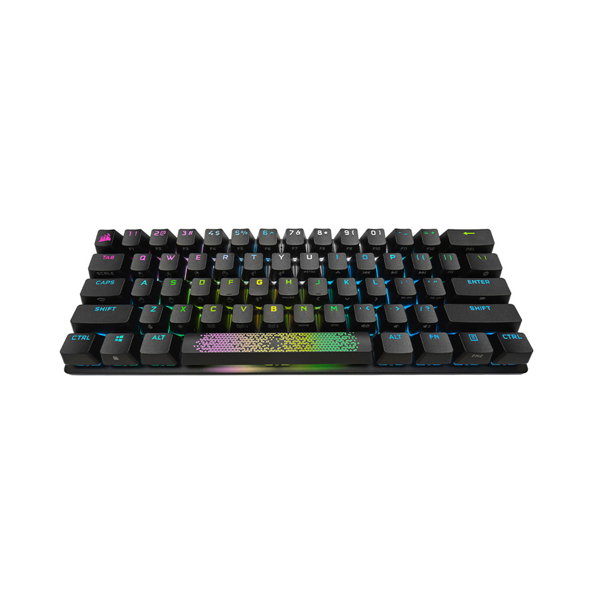 Corsair K70 PRO Mini Wireless RGB 60% Mechanical Keyboard - Black + Corsair Sabre RGB PRO + Corsair HS60 Pro Surround Sound Gaming Headset - Black