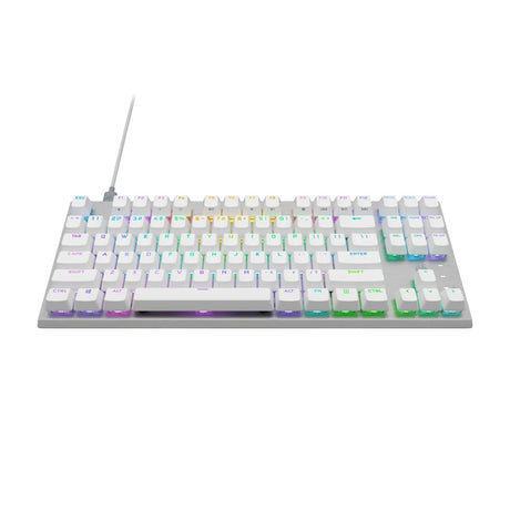 Corsair K60 PRO TKL RGB Tenkeyless Mechanical Keyboard - White