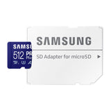 Samsung Pro PLUS 512GB Micro SDXC with Adapter