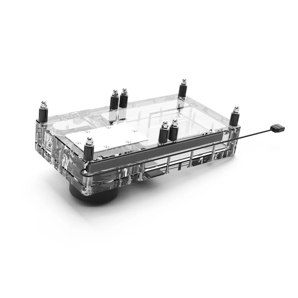 Alphacool Core Flat Reservoir 240mm ARGB with VPP Apex Pump - Right