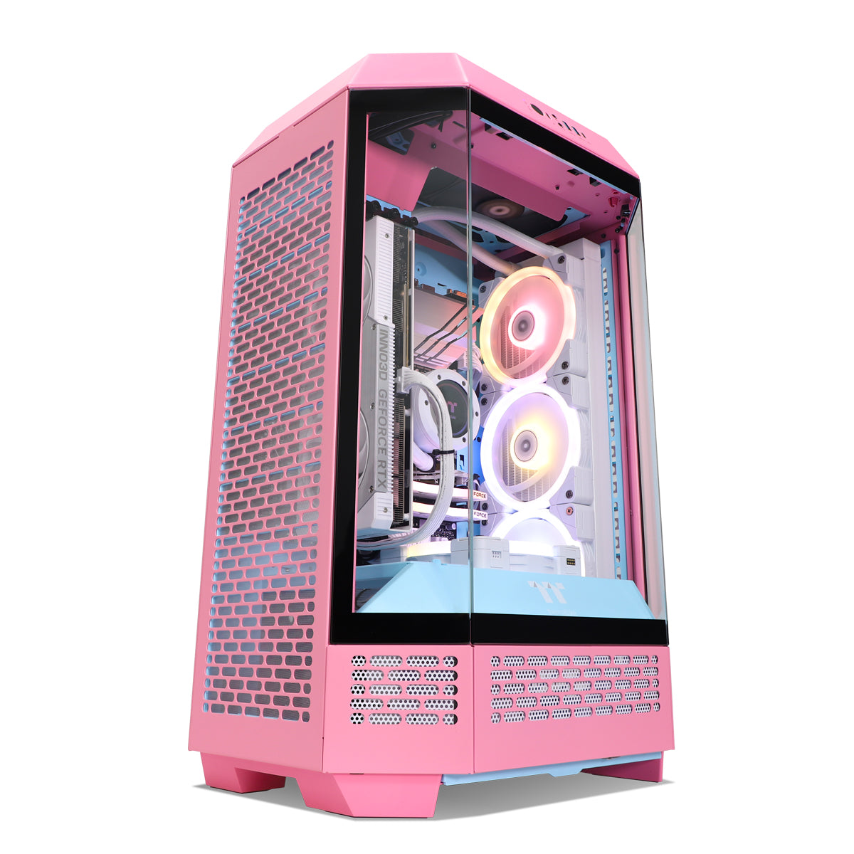 Pop ENCORE RTX 5070 Ryzen 5 7500F Gaming PC - PINK