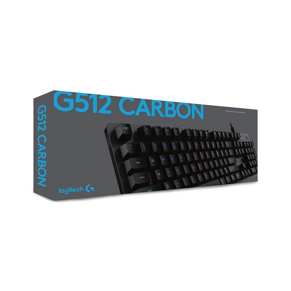 Logitech G512 Carbon RGB Linear Mechanical Gaming Keyboard