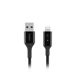 Belkin Smart LED USB-A To Lightning Cable 1.2m - Black