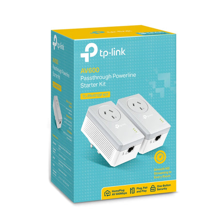 TP-Link AV600P Nano Powerline Adapter Starter Kit