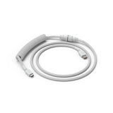 Glorious Coiled Cable - Ghost White (USB-C with Aviator Connectors)