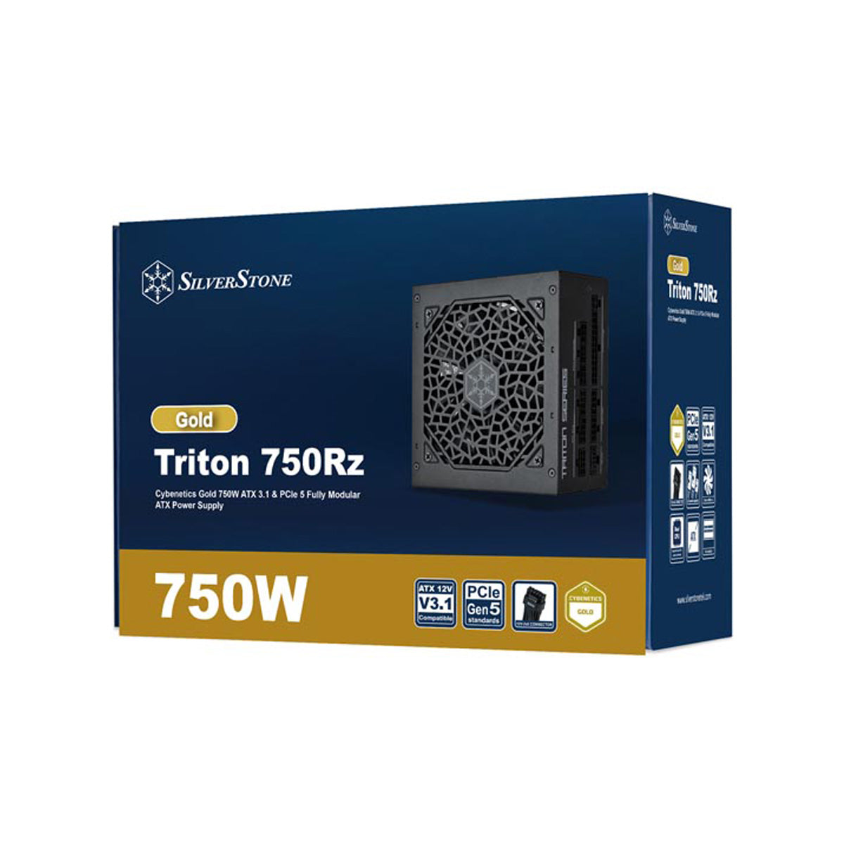 SilverStone TF750Rz 750W Gold ATX3.1 Fully Modular Power Supply