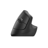 Logitech Lift Vertical Ergonomic Wireless Mouse - Graphite