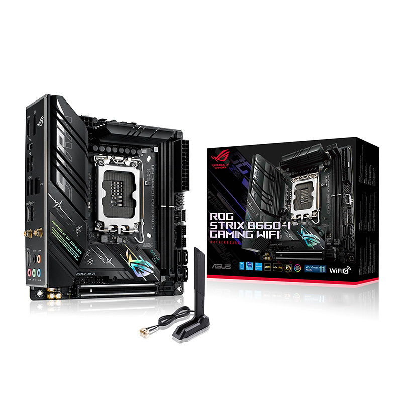 ASUS ROG STRIX B660-I GAMING WIFI DDR5 Mini-ITX Motherboard LGA1700