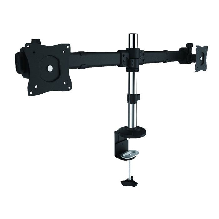 Brateck Lumi LDT06-C02 Up to 27" Micro-adjustment Articulating Multi-screen Desk Mount