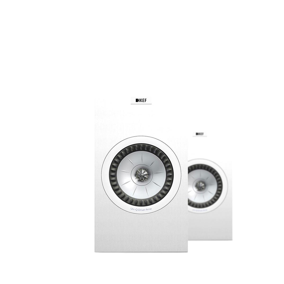 KEF Q150 Bookshelf Speakers (Pair) - White