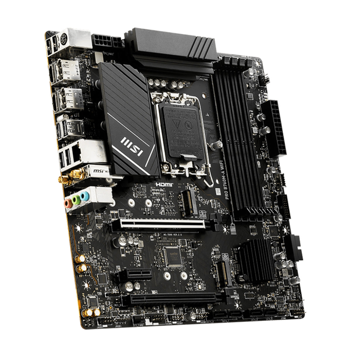 MSI PRO B760M-A WIFI DDR5 mATX Motherboard