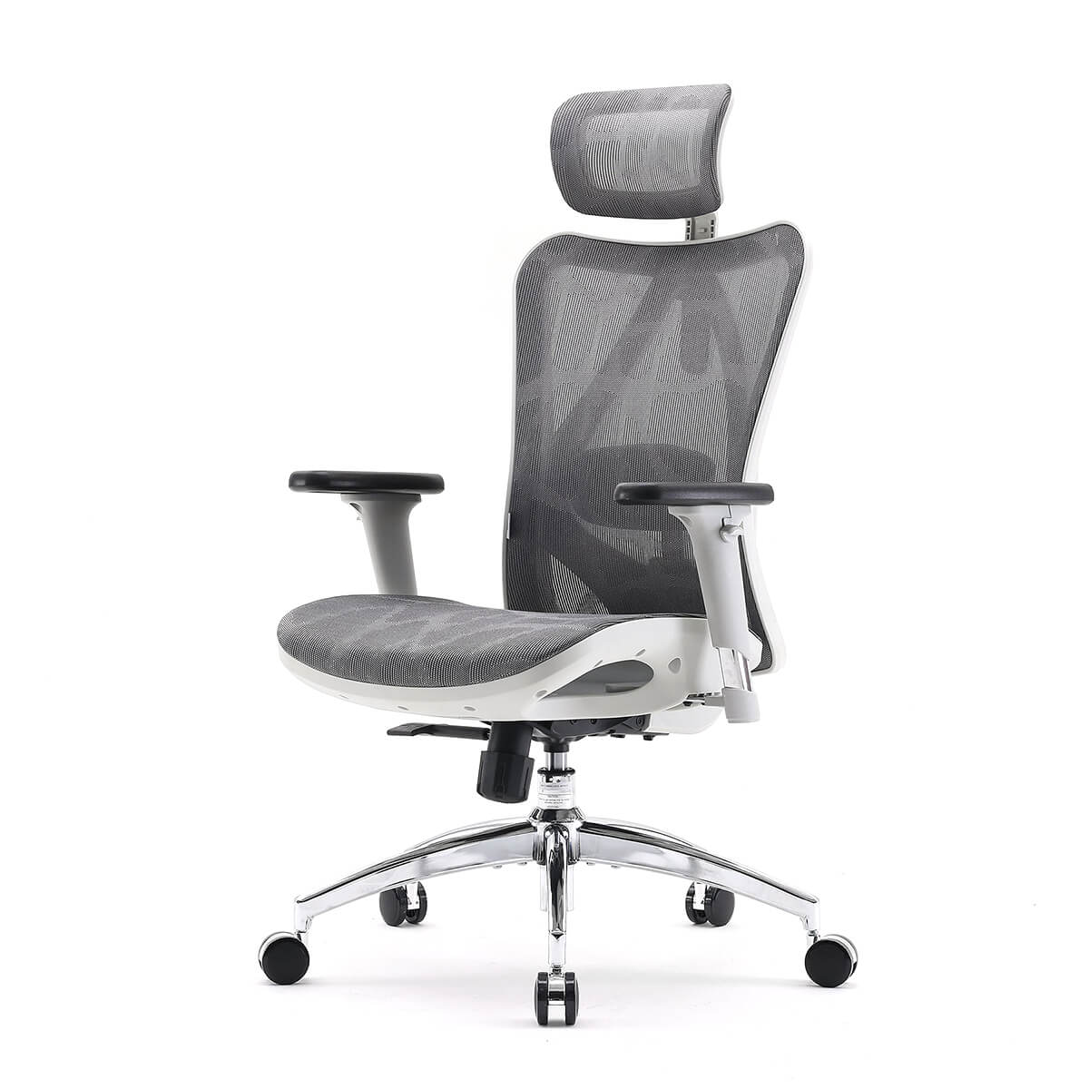 SIHOO M57 Mesh Ergonomics Office Chair - Light Grey