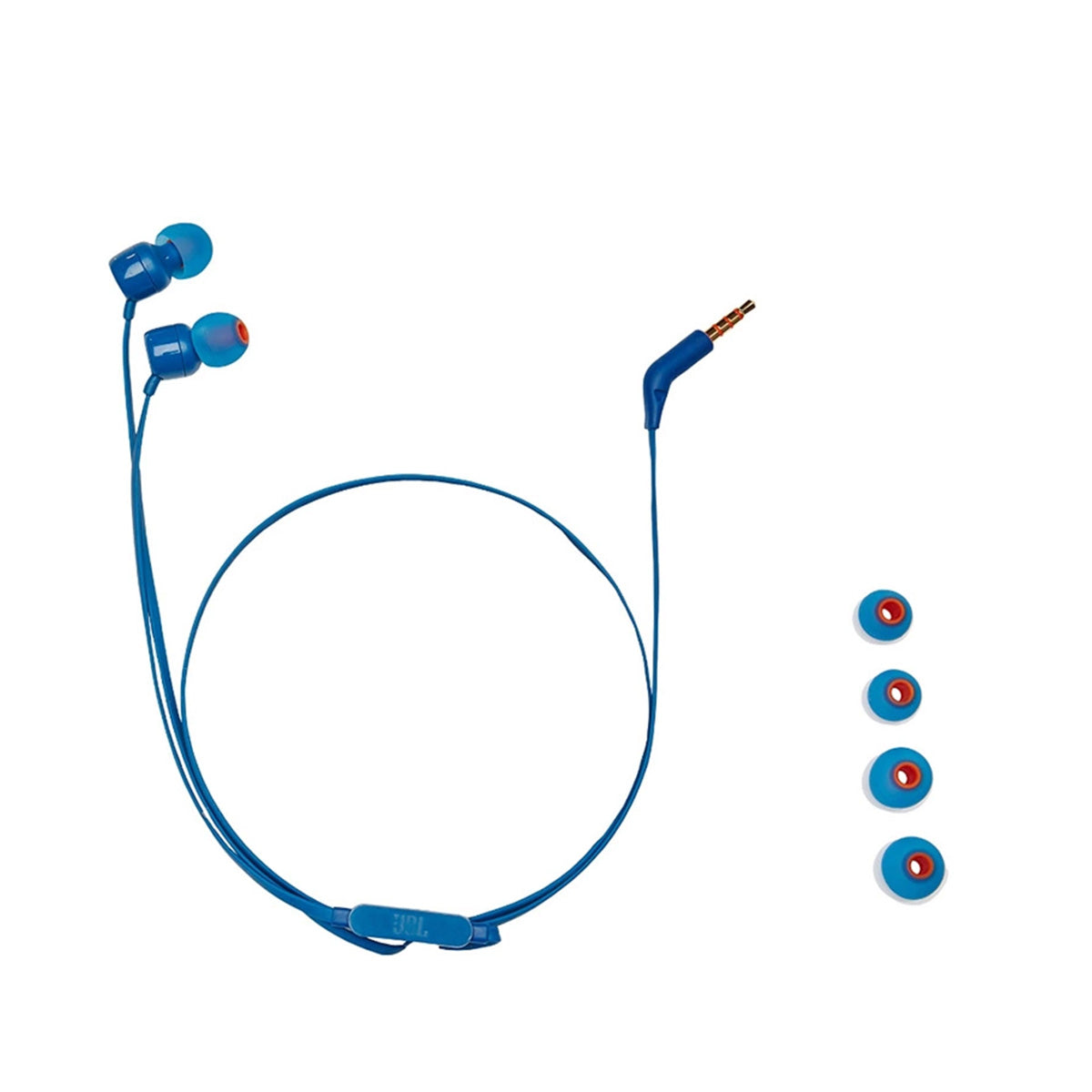 JBL Tune T110 Wired In-Ear Headphones - Blue