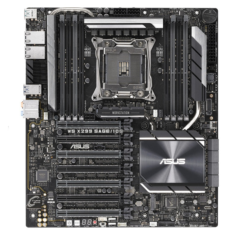 ASUS WS X299 SAGE/10G Intel X299 LGA2066 Workstation Motherboard