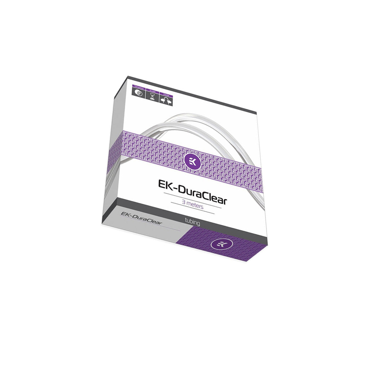 EKWB EK-DuraClear 3/8"ID x 5/8"OD 3M Retail