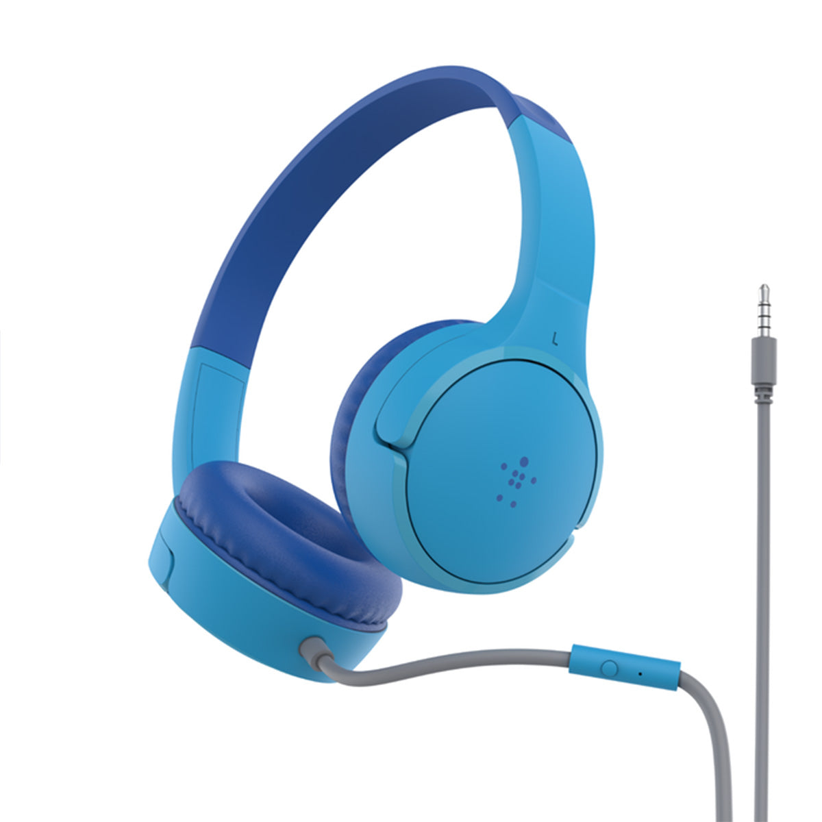 Belkin SoundForm Mini Kids Wired Headphones - Blue