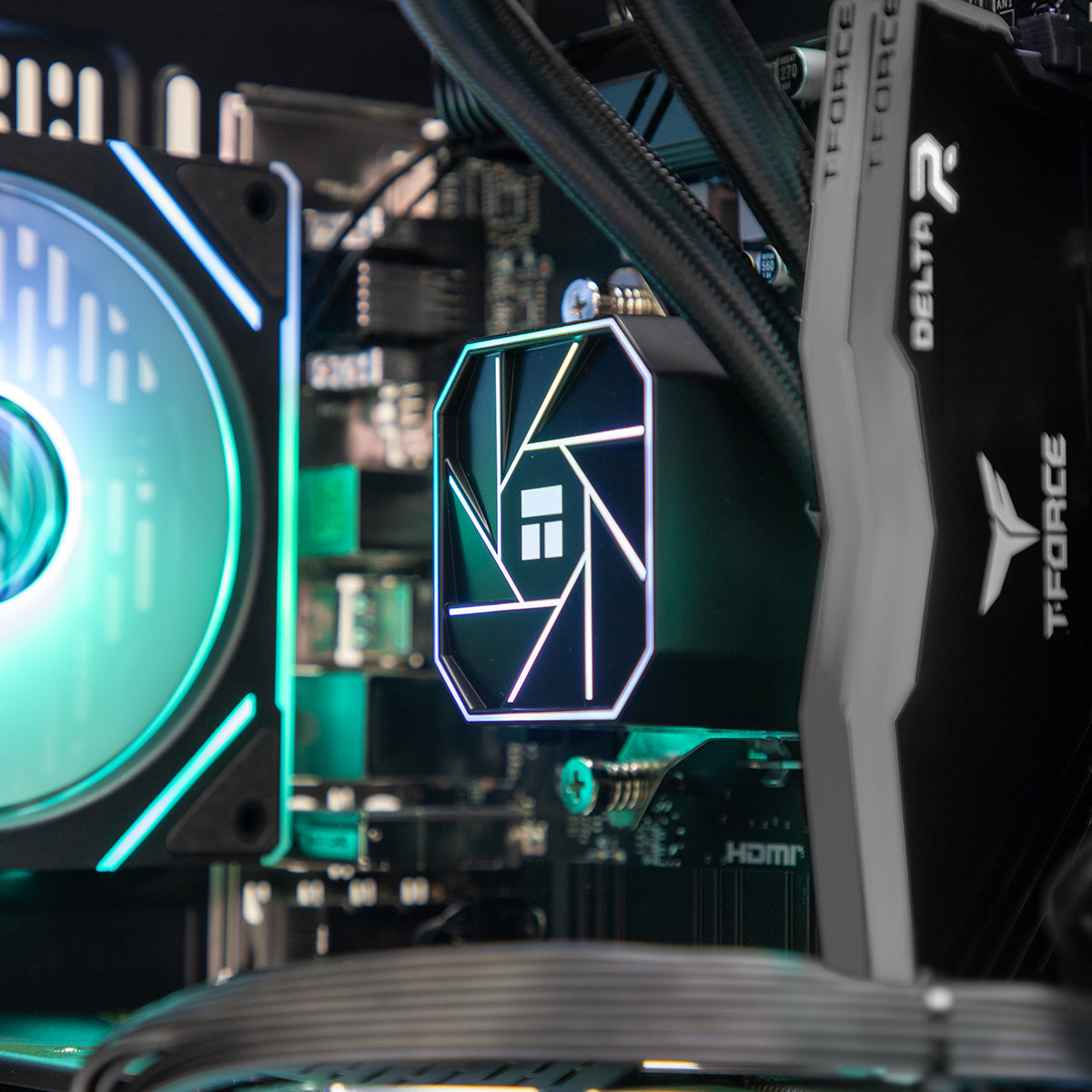 Singularity RTX 5060 Ti 8GB Ryzen 7 5700X EVO Gaming PC - Black