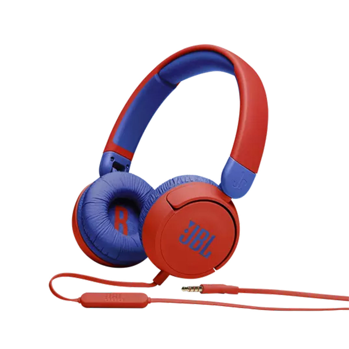 JBL JR310 Wired On-Ear Headphones for Kids - Red