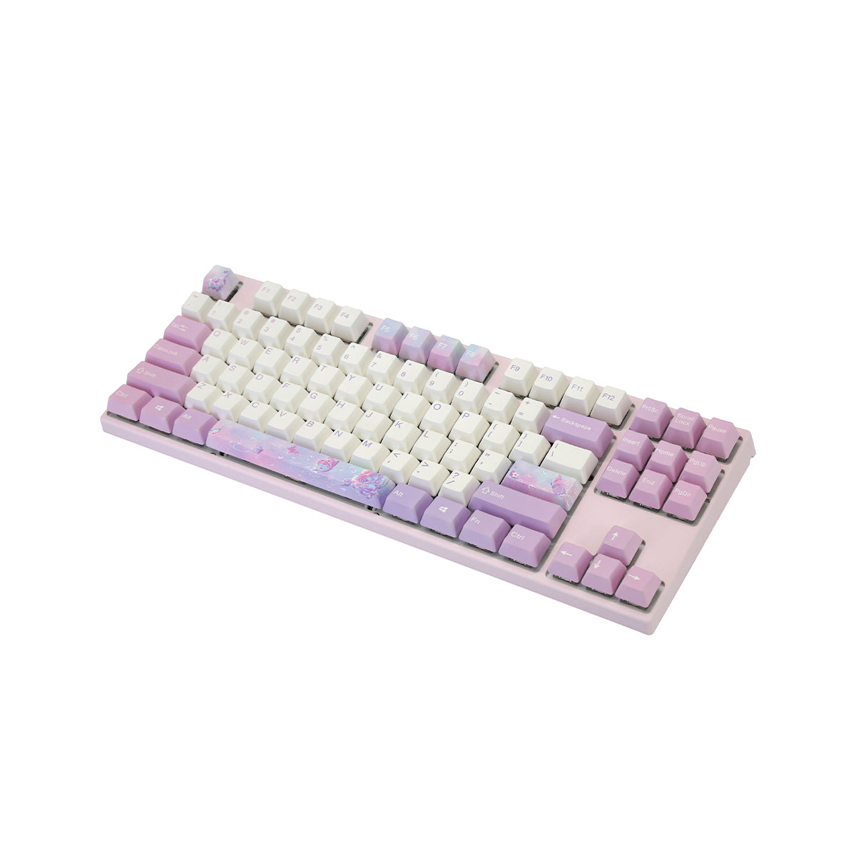 Varmilo VEM87 Dreams On Board TKL Mechanical Keyboard - EC Sakura V2 Linear Switch