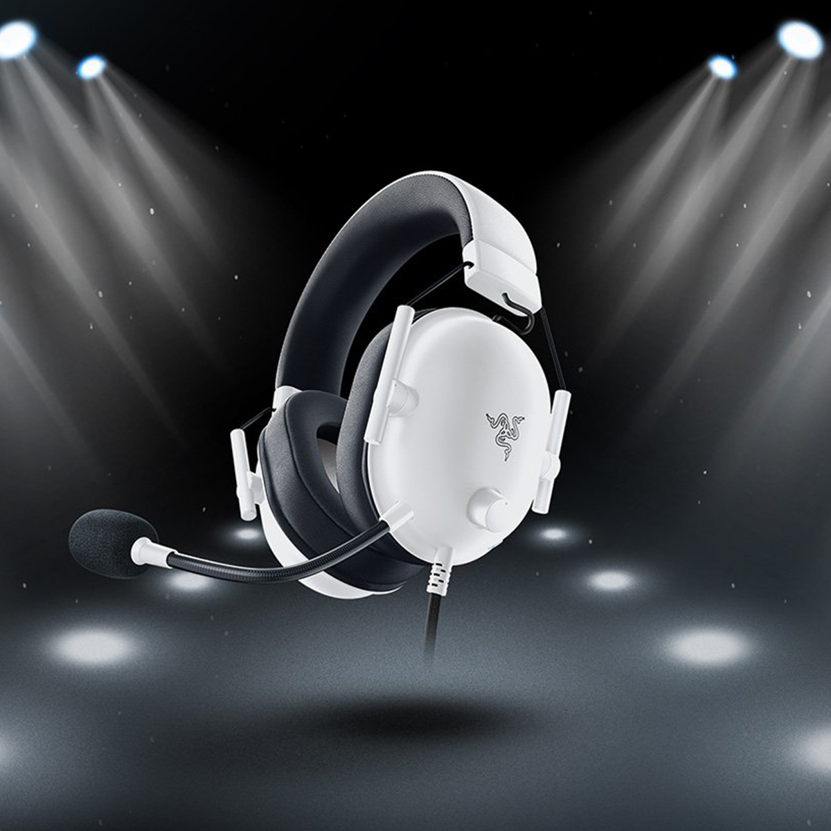 Razer BlackShark V2 X Wired Gaming Headset - White