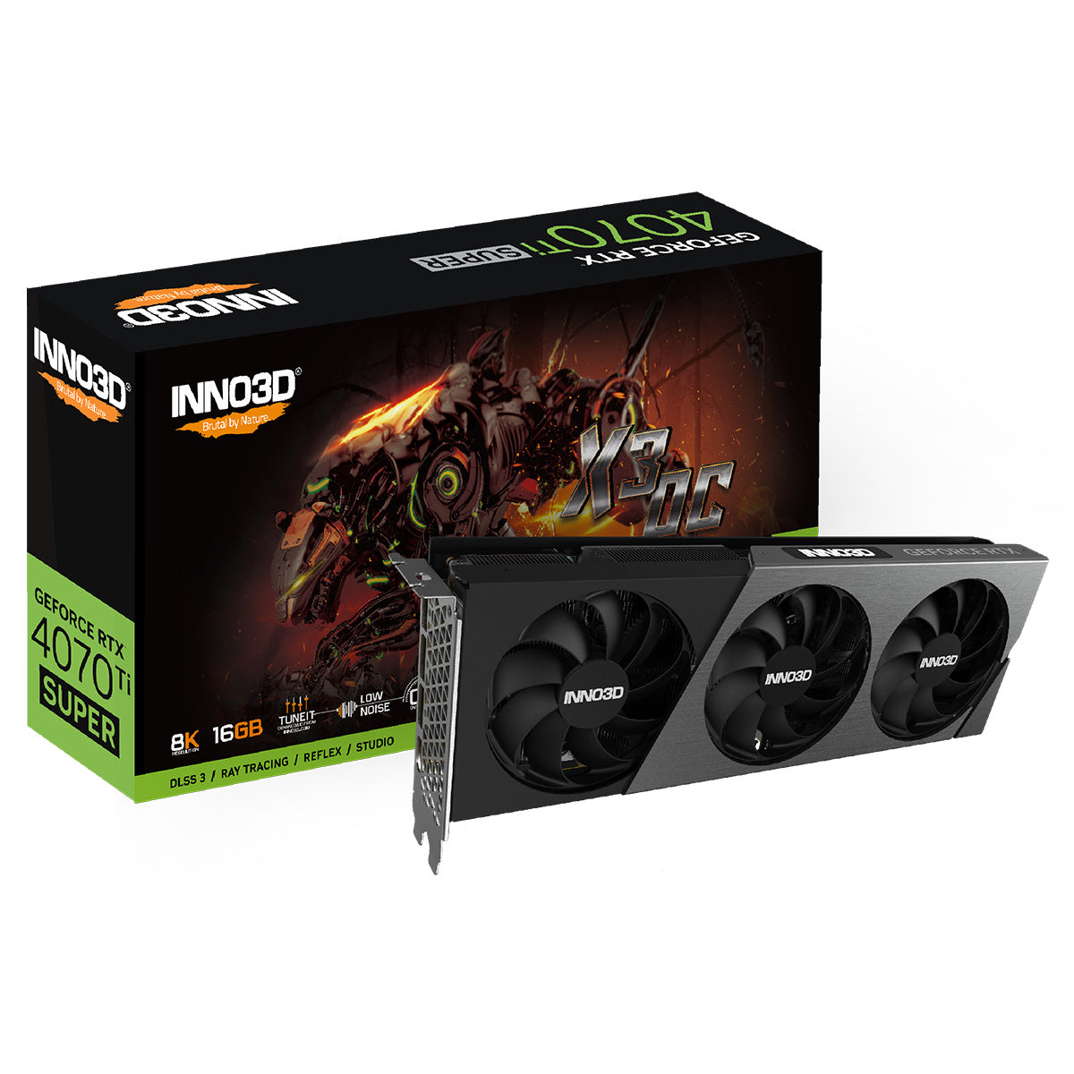 INNO3D GeForce RTX 4070 Ti SUPER X3 OC 16GB Graphics Card