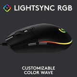 Logitech G213 + G203 Gaming Mouse and Keyboard Combo