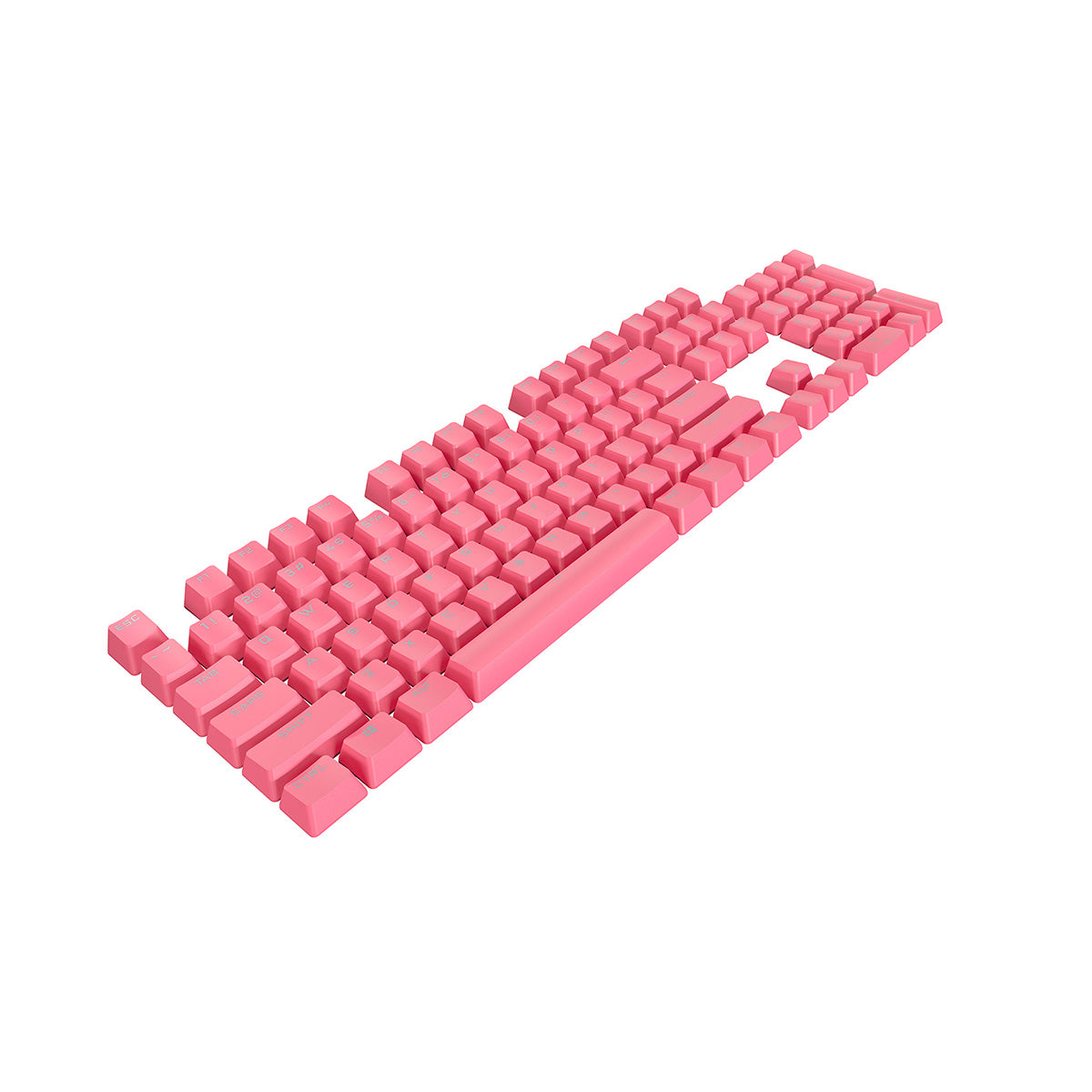 Corsair PBT Double-Shot Pro Keycap Mod Kit Standard Bottom Row Pink