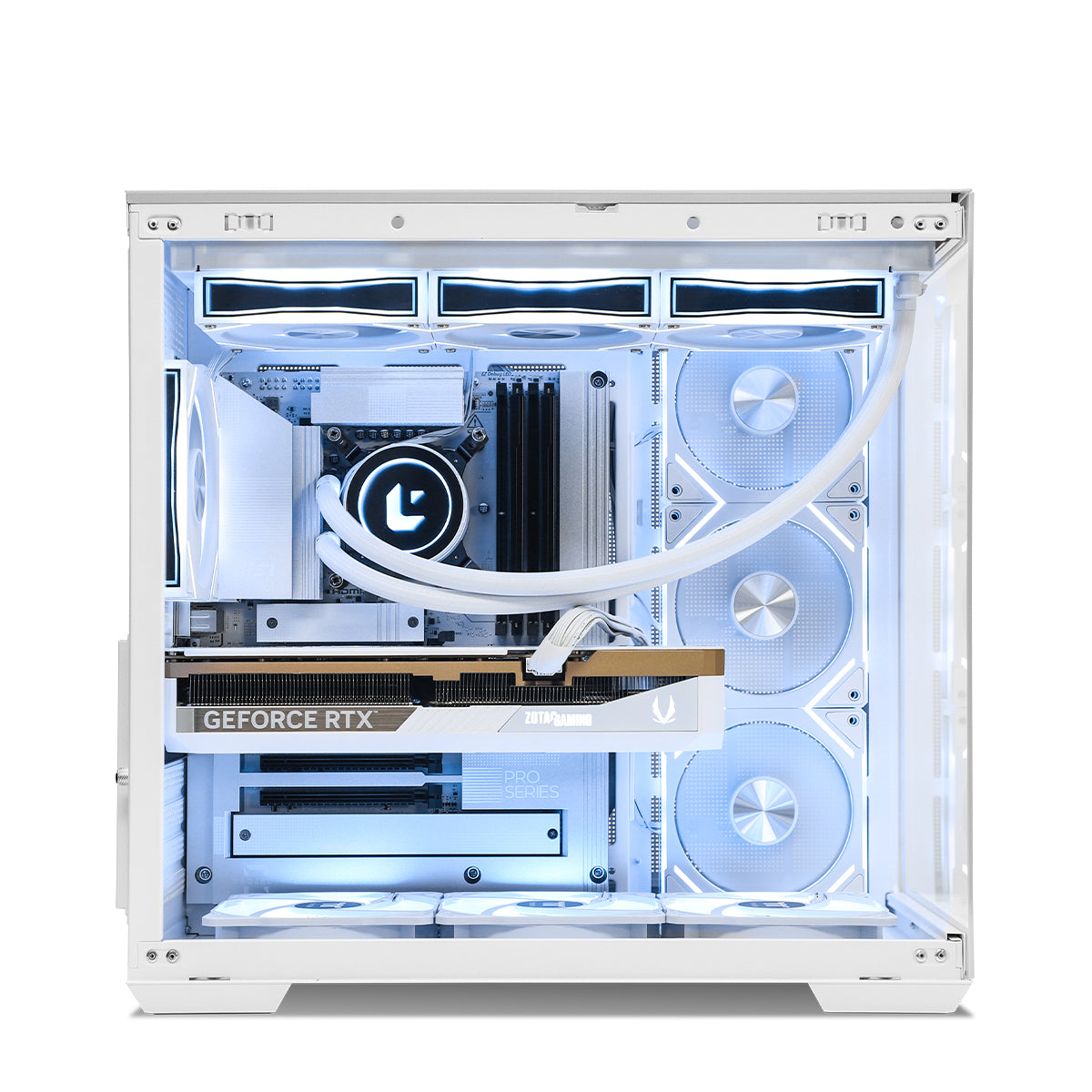 Ferocity RTX 5070 Core Ultra 7 265KF Gaming PC - WHITE