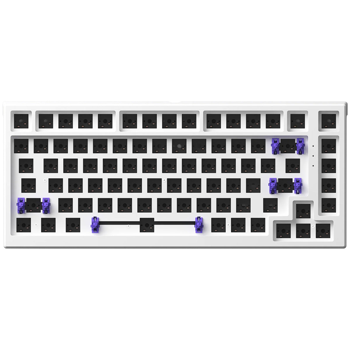 Akko Monsgeek MG75W White 75% RGB Wireless Barebone Mechanical Keyboard