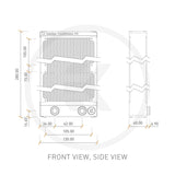 EKWB EK-CoolStream PE240 Double 40mm Thickness Radiators (3831109860267)