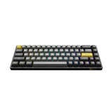 Akko 3068B Plus Black & Gold Hot-Swappable Wireless RGB Keyboard Jelly Pink Switch