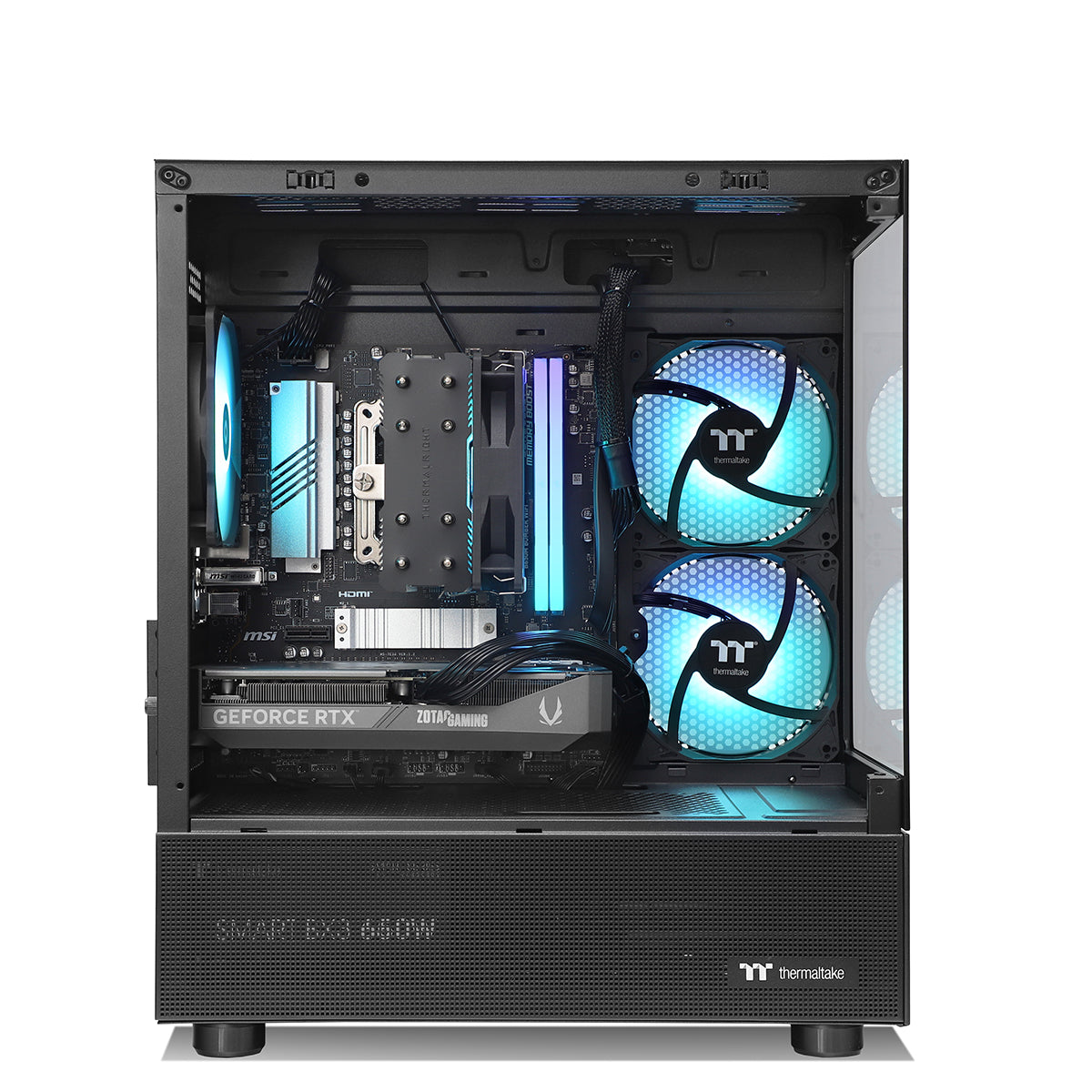 Fury GO RTX 5060 Ti 8GB Ryzen 5 7400F Gaming PC - BLACK