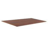 Lumi Commercial Grade Single-Motor Sit-Stand 1200x750mm Desk - Dark Walnut