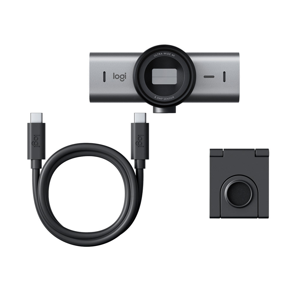 Logitech MX Brio Ultra HD 4K Webcam - Graphite