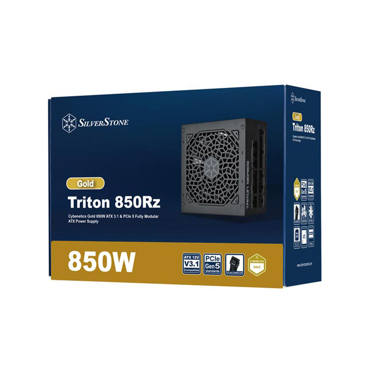 SilverStone TF850Rz 850W Gold ATX3.1 Fully Modular Power Supply