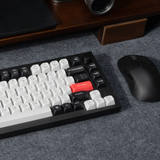 Keychron Q1 HE 75% RGB Carbon Black Wireless Mechanical Keyboard - Magnetic Nebula Switch