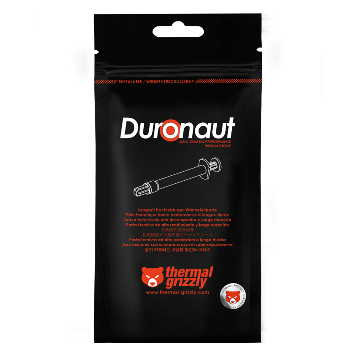 Thermal Grizzly Duronaut High Performance Thermal Compound - 2 Grams