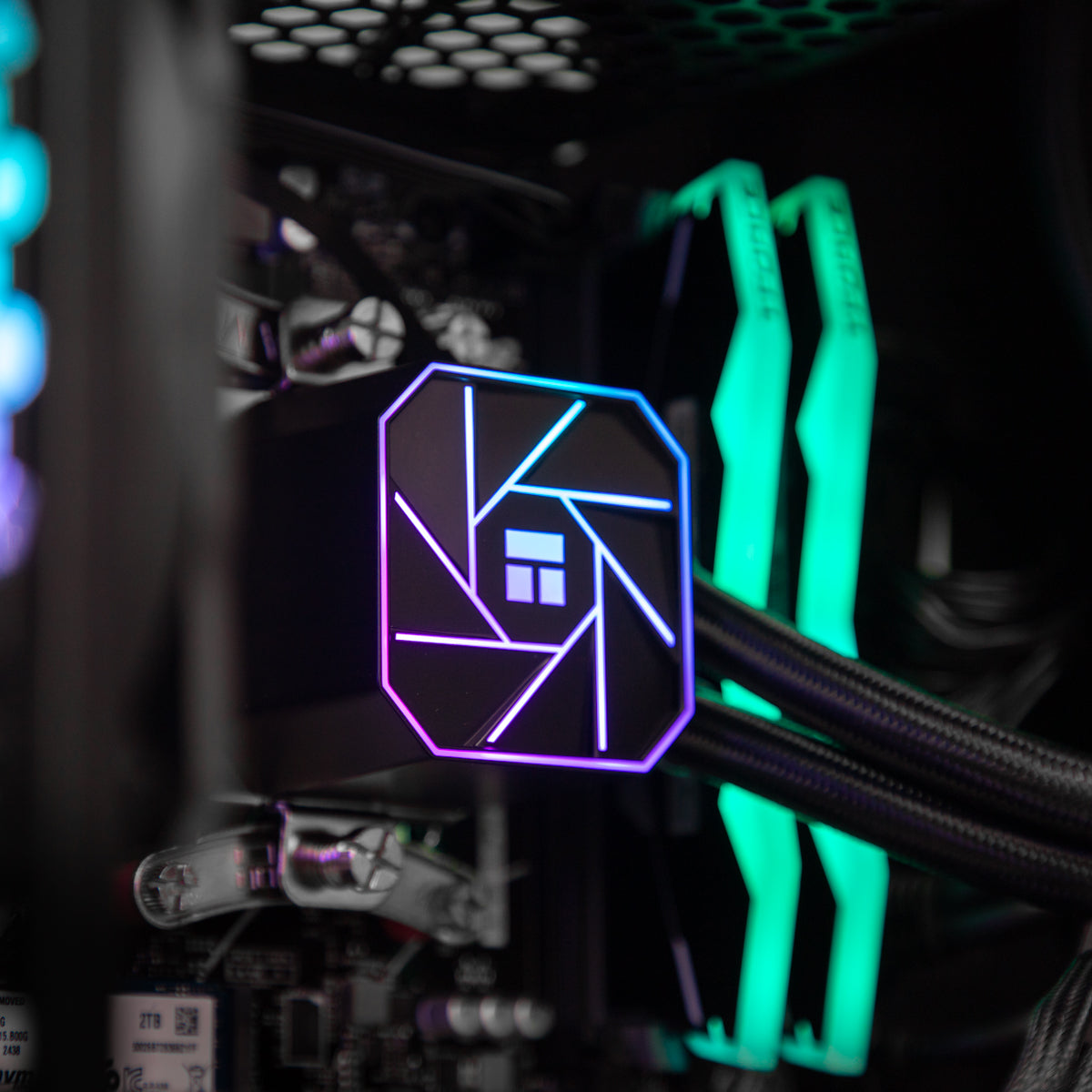 Blizzard RTX 5070 Ryzen 5 7600X Gaming PC - Black