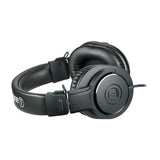 Audio Technica ATH-M20x Closed Circumaural Monitoring Headphones - Black