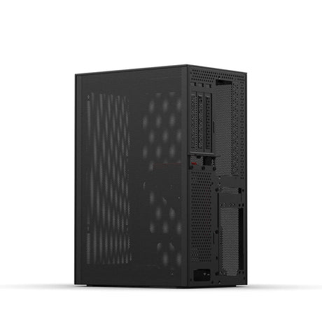 Ssupd Meshlicious Mini ITX Case - Full Mesh - Black - PCIE 4.0