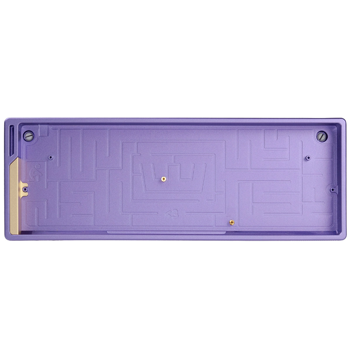 Wooting Alumaze60 Universal Aluminium 60% Keyboard Case - Lavender Purple