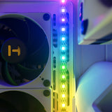 Hyte Noodle LN60 2nd Gen Light Strip + LS10 + NP50 Bundle - White