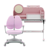 SIHOO H10 Ergonomics Children Study Desk + K35B Ergonomics Child Chair Pink