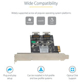 Startech 8 Port SATA PCIe 6Gbps Expansion Adapter Card