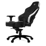 VERTAGEAR XL800  Gaming Chair Black and White with Headrest/Lumbar Pillows