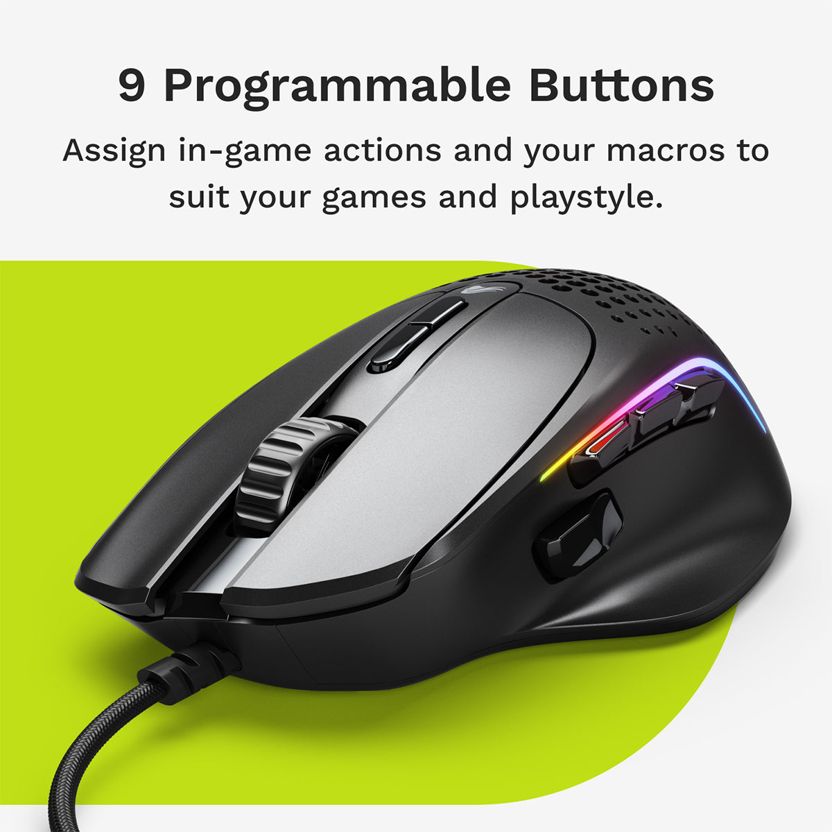 Glorious Model I 2 Wired Gaming Mouse - Black