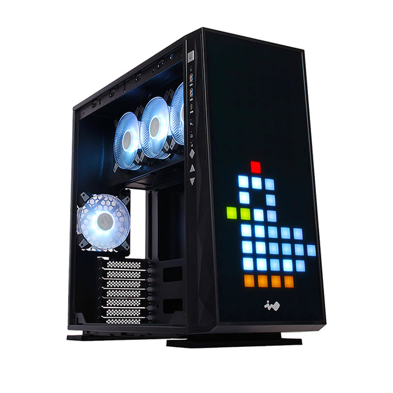 Inwin 309 Gaming Edition TG ARGB Mid-Tower Case - Black