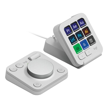 Logitech MX Creative Console - Pale Grey