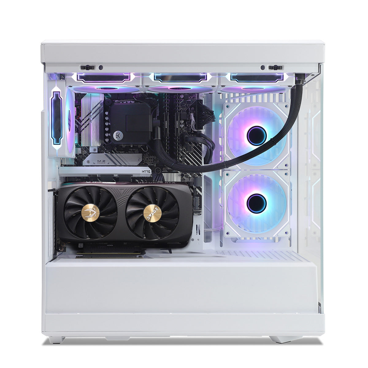 Empyreal SWIFT RTX 4070 Core i5-14400F Gaming PC - Snow