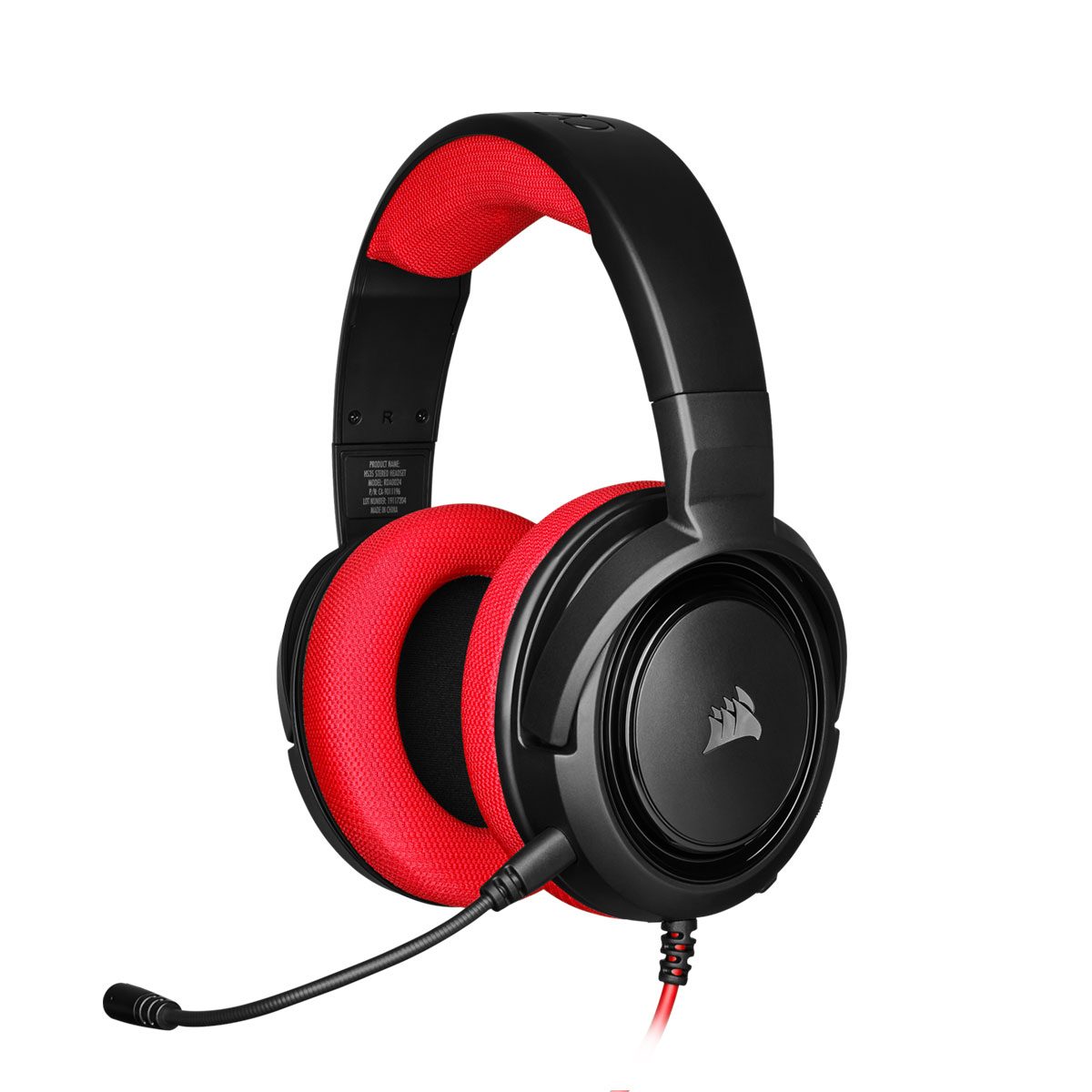 Corsair HS35 Gaming Headset - Red